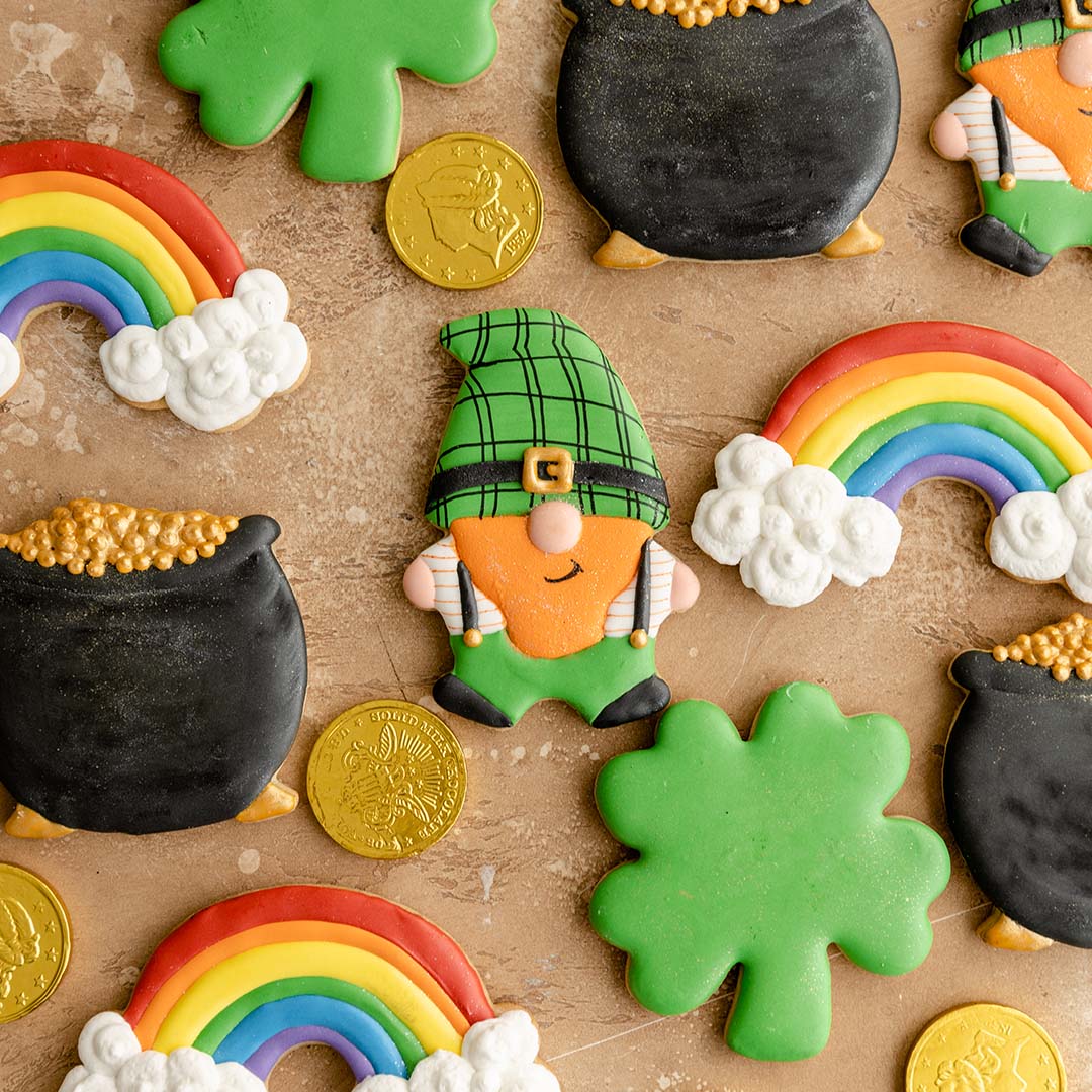 St. Patrick's Day Decorated Cookie Set